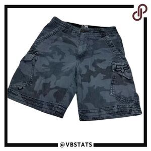 FOX Boy's Black and Gray Camo Shorts in‎ Size 23.